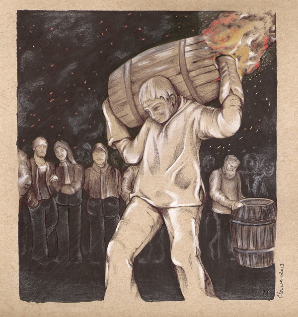 'The Barrel Rollers' by Claire Aberlé